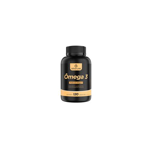 Imagem do produto Ômega 3 Fish Oil Óleo De Peixe Gold Lab 1400Mg 120 Cápsulas