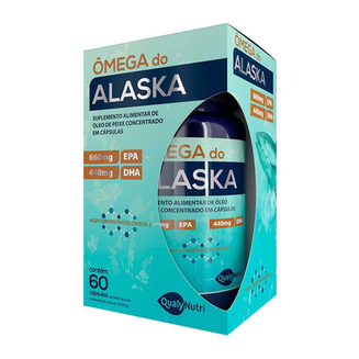 Omega Do Alaska 60 Capsulas