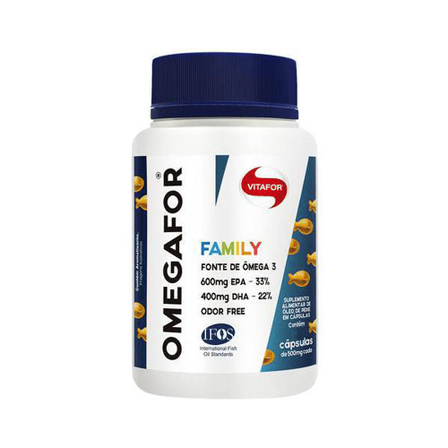 Omegafor Family Vitafor Com 120 Cápsulas