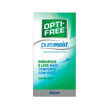 Optifree Puremoist Solução Para Lentes 90Ml