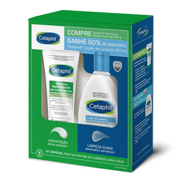 Imagem do produto Kit Cetaphil Gel Creme Rápida Absorção 226G + Loção De Limpeza 120Ml