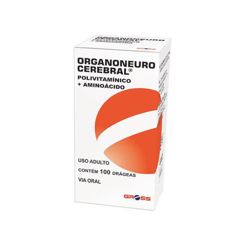 Organoneuro Cerebral Com 100 Drágeas