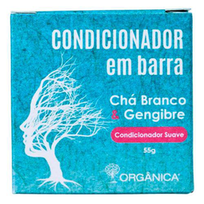 Orgnica Chá Branco E Gengibre Condicionador Em Barra 55G