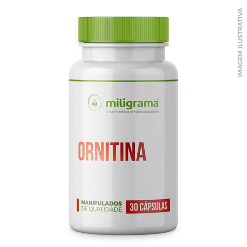 Imagem do produto Ornitina 300Mg 30 Cápsulas