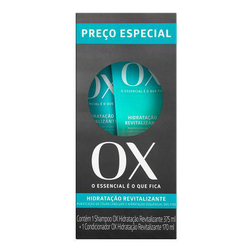 Ox Hidratante Revitalizante Shampoo + Condicionador