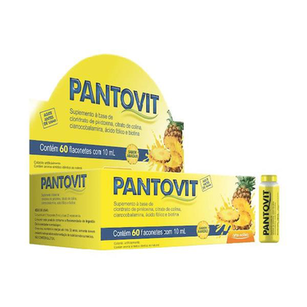 Pantovit Sabor Abacaxi - Flaconete com 10mL