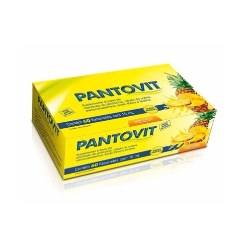 Pantovit Sabor Abacaxi - Flaconete com 10mL