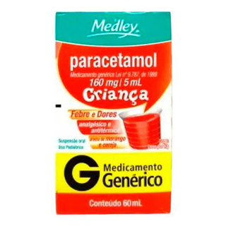 Imagem do produto Paracetamol Gotas 100 Mg/ML - Ss Oral 15Ml Ems Genérico