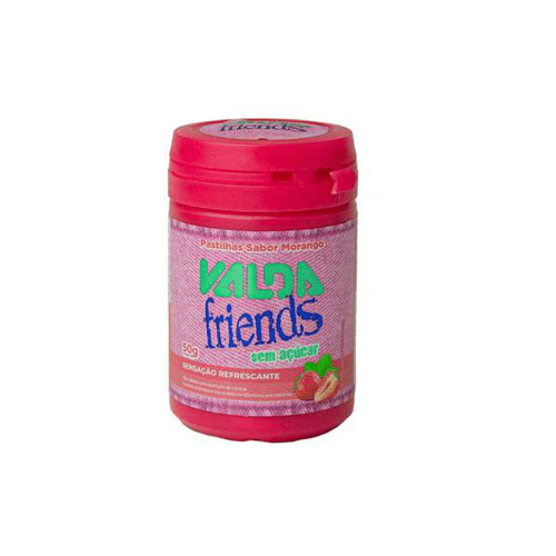 Pastilha Valda Friends Morango 50G 50G