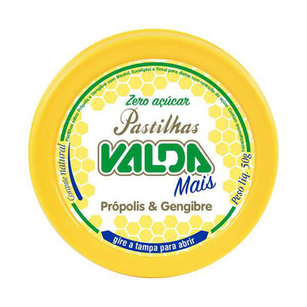 Imagem do produto Pastilha Valda Mais Próplois Gengibre Zero Açúcar 50G