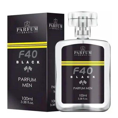 Perfume Masculino F40 Black Parfum Brasil 100Ml