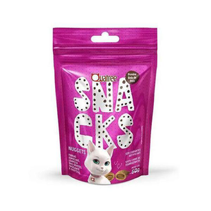 petisco quatree snacks nuggets para gatos bola de pelo 60g