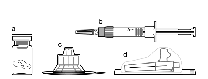 Imagem Complementar da Bula do Sandostatin LAR - 30mg 1 frasco ampola com pó para suspensão de uso intramuscular + 1 seringa com 2,5mL de diluente + sistema de aplicação