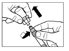 Imagem Complementar da Bula do Sandostatin LAR - 30mg 1 frasco ampola com pó para suspensão de uso intramuscular + 1 seringa com 2,5mL de diluente + sistema de aplicação