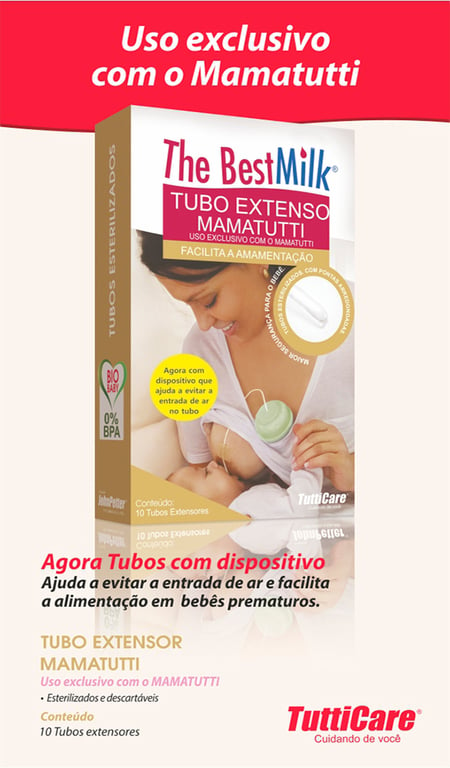 Mamatutti Tubo Extensor Savemilk com 10 Unidades