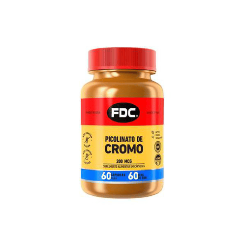 Picolinato De Cromo 200Mcg Fdc 60 Cápsulas