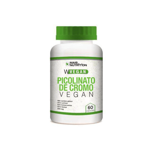 Picolinato De Cromo Wvegan 60 Cápsulas De 400Mg