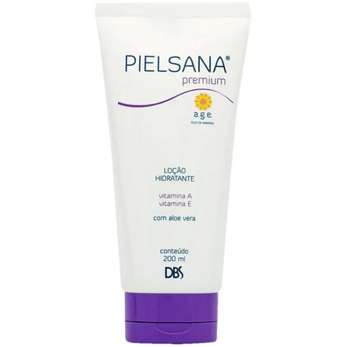 Pielsana Loção Hidratante Premium - Age Com Aloe Vera - Com Perfume - 200Ml