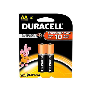 Imagem do produto Pilha - DURACELL 2UN AA