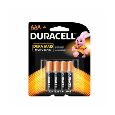 Pilha - Duracell Palito Aaa 04 Un