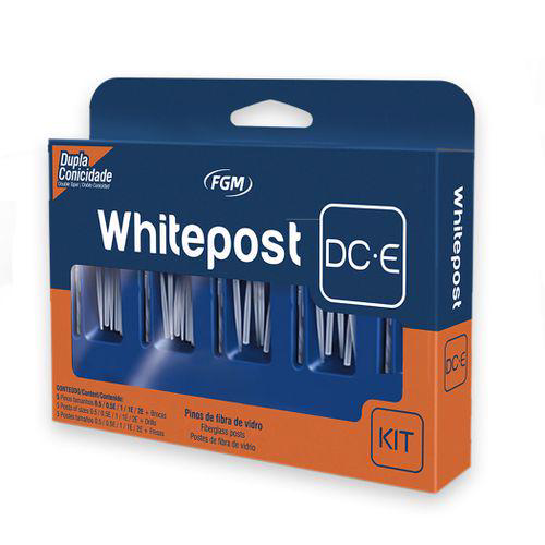 Pino De Fibra De Vidro Whitepost System Dce Kit 25 Fgm