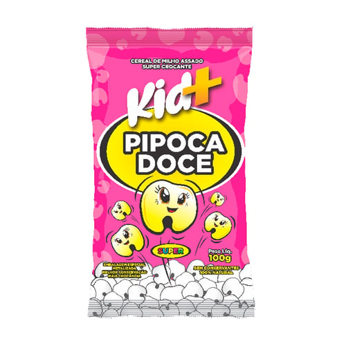 Pipoca Doce Dmais 100G