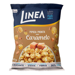 Pipoca Linea Pronta Caramelo 50G