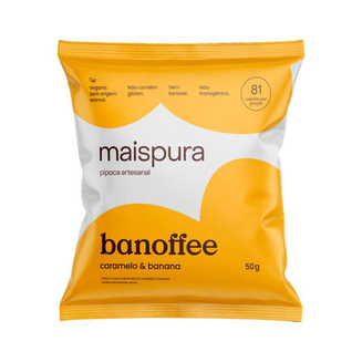 Imagem do produto Pipoca Mais Pura 50Gr Banoffee