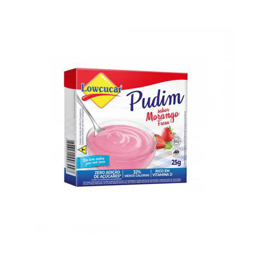 Po P/Preparo - Pudim Morango 25G