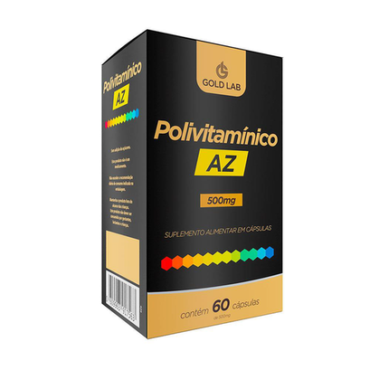 Polivitamínico Az 500Mg 60 Cápsulas