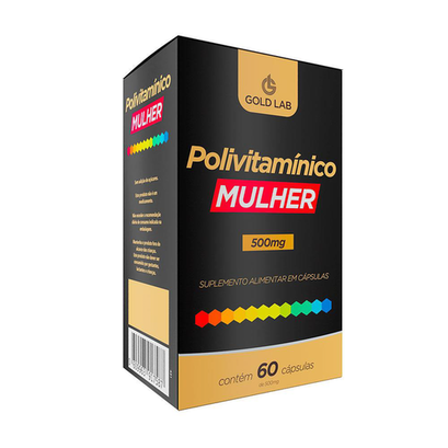 Polivitaminico Mulher 500Mg 60 Capsulas