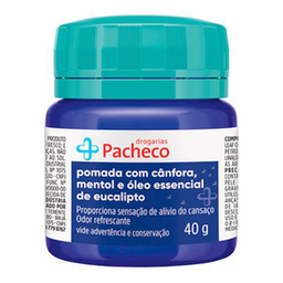 Pomada Descongestionante Rub Drogaria Pacheco 40G