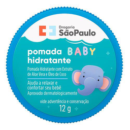 Pomada Hidratante Drogaria São Paulo 12G