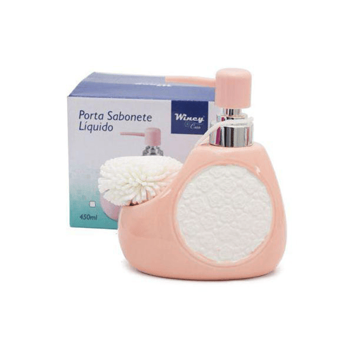 Imagem do produto Porta Sabonete Líquido Wincy Retrô Flores 450Ml Cores Sortidas