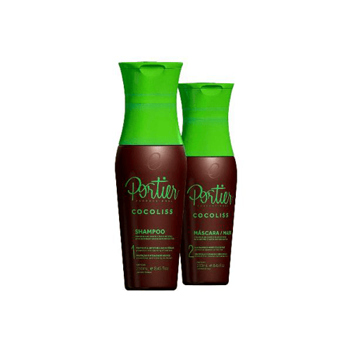 Portier Kit Coco Liss Sham Antiresiduos+Masc Condicionante 250 Ml