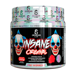 Imagem do produto Pre Workout Insane Original 300G Grape Demons Lab