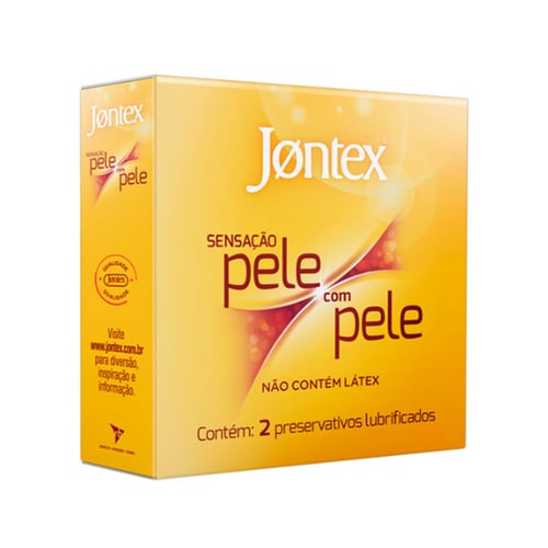 Preserv Jontex C/2 Pele Com Pele