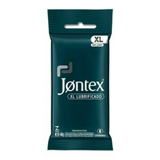 Preservativo Jontex Lubrificado Xl Com 6 Unidades