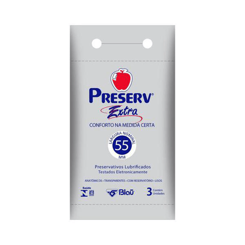 Preservativo Preserv - Extra 3Un