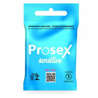 Preservativo Prosex Sensitive Premium 3 Unidades