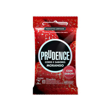 PRESERVATIVO PRUDENCE MORANGO PC C/3 UN