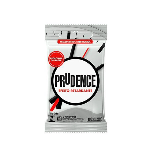 Preservativo Prudence Efeito Retardante 3 Unidades