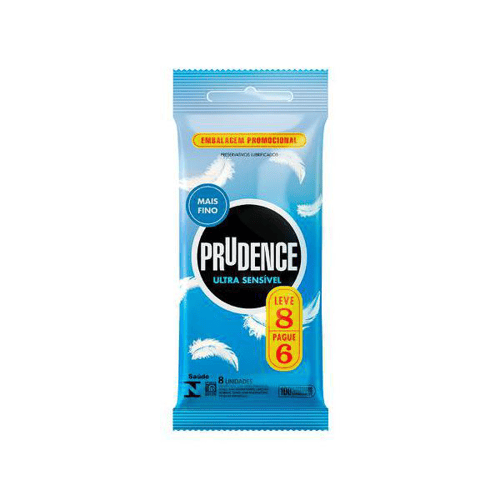 PRESERVATIVO PRUDENCE ULTRA SENSIVEL PC C/8 UN