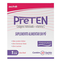 Preten Suplemento Alimentar C/ 30 Sachês De 11G Cada