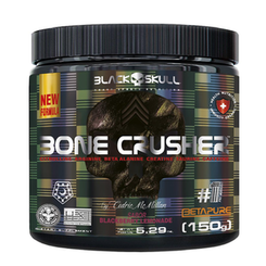 Prétreino Bone Crusher Nova Fórmula 150G Bone Crusher Blackberry Lemonade New 150G