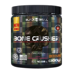 Imagem do produto Prétreino Bone Crusher Nova Fórmula 300G Bone Crusher Blackberry Lemonade New 300G