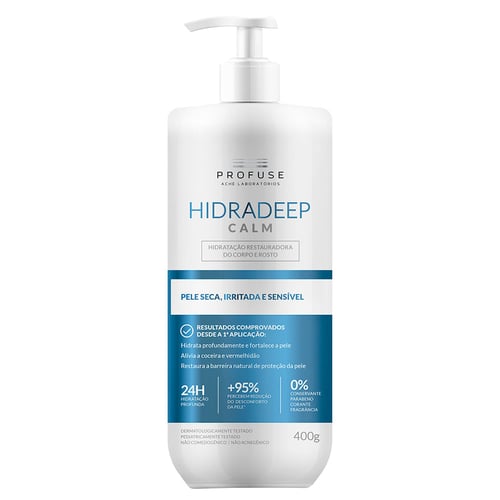 Imagem do produto Creme Hidratante Rosto E Corpo Profuse Hidradeep Calm 400G