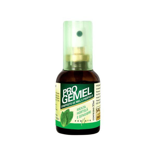 Progemel - Spray Bucal Sabor Menta, Hortelã E Gengibre Pronatu 30Ml