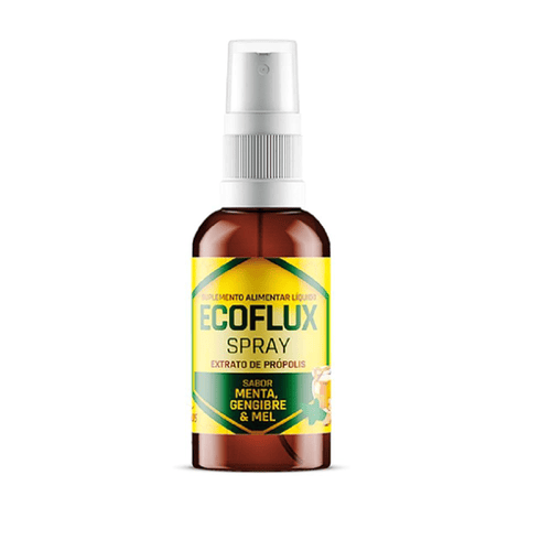 Própolis Ecoflux Sabor Mel+Gengibre+Menta 30Ml