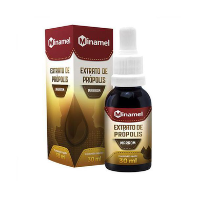 Propolis Minamel Marrom 30Ml